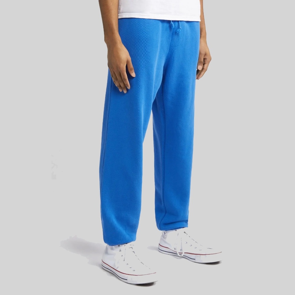 Elwood Core Sweatpants Men Women Unisex Size S Cobalt Blue Baggy Joggers NWT - Picture 4 of 5